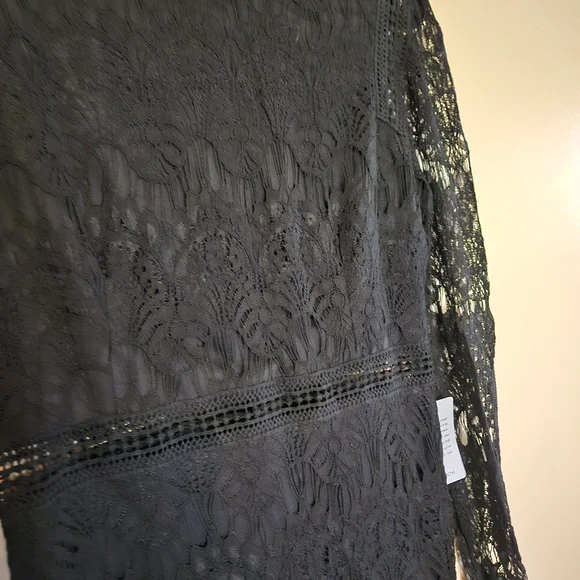 Love By Design Black Lace Midi Dress - Picture 4 of 5